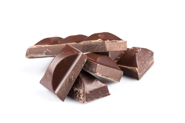Donkere chocolade repen — Stockfoto