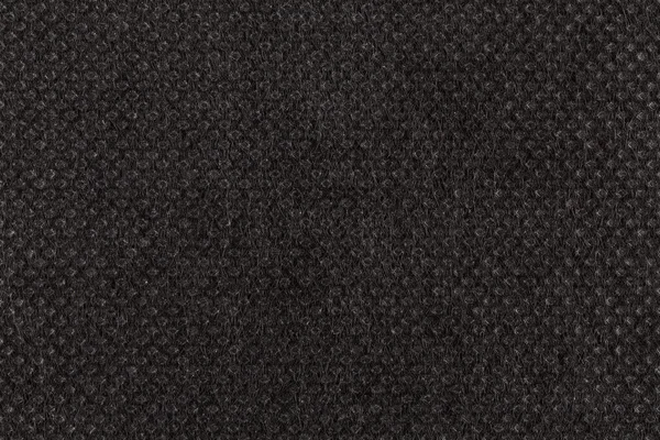 Μαύρο απλό ύφασμα, στην κλωστοϋφαντουργία — Φωτογραφία Αρχείου