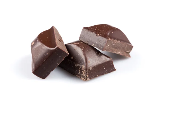 Donkere chocolade repen — Stockfoto