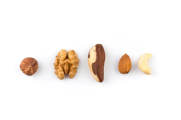 Various nuts mix — Stock Photo, Image