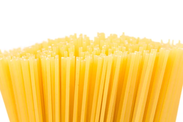 Surowy makaron spaghetti makarony — Zdjęcie stockowe