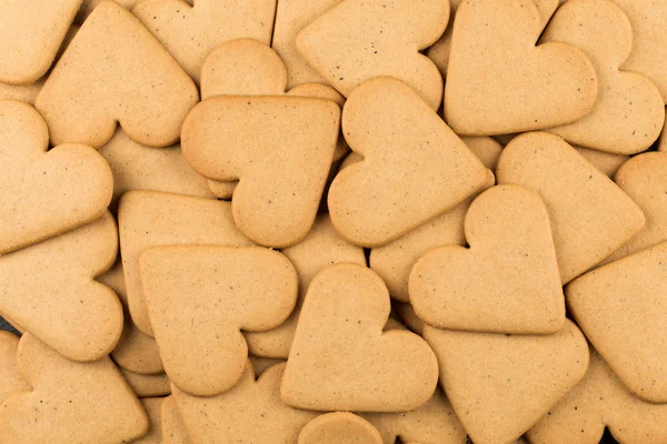 Galletas corazones de jengibre — Foto de Stock