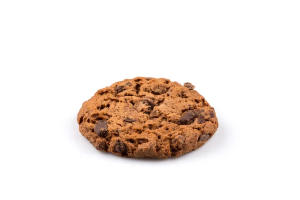 ホワイトに隔離されたチョコレートチップクッキー — ストック写真