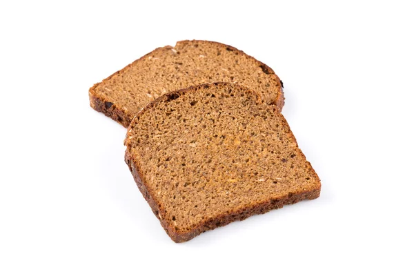 W plasterkach chleba żytniego — Zdjęcie stockowe