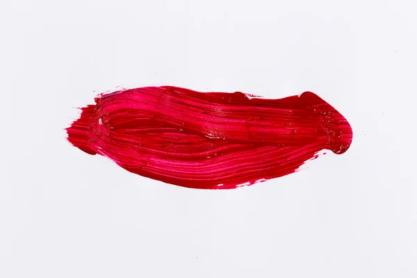 Corsa rossa del pennello — Foto Stock