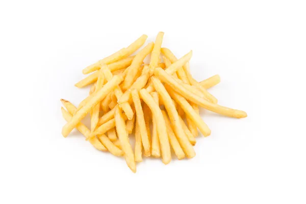 Franse frietjes geïsoleerd — Stockfoto