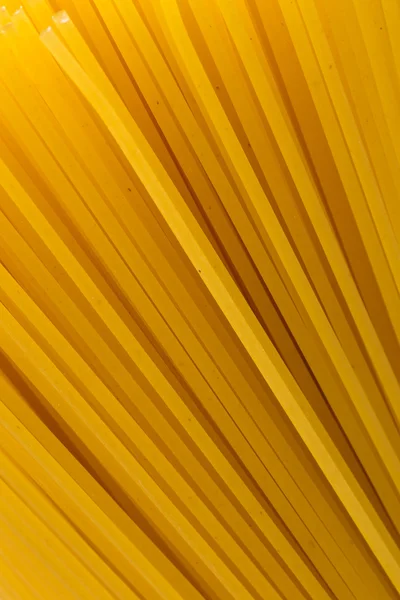 Uncooked pasta spaghetti macaroni — Stock Photo, Image