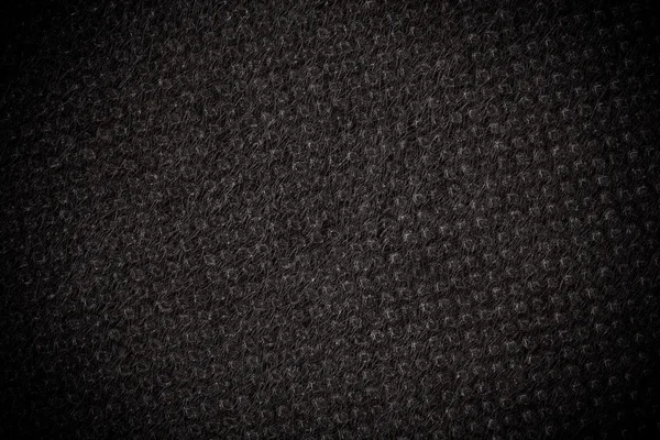 Tejido liso negro, textil — Foto de Stock