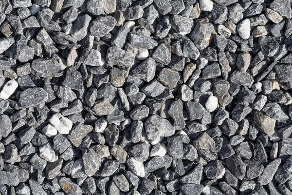 Crushed grey stones — Stock Photo, Image