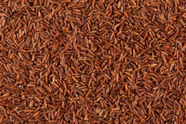 Surowy ryż czerwony — Zdjęcie stockowe