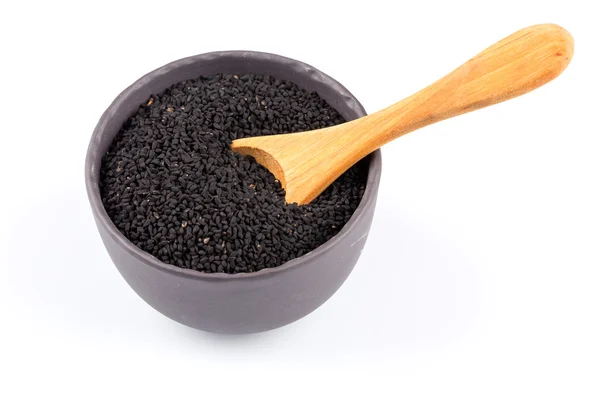 Sesame black seeds — Stock Photo, Image