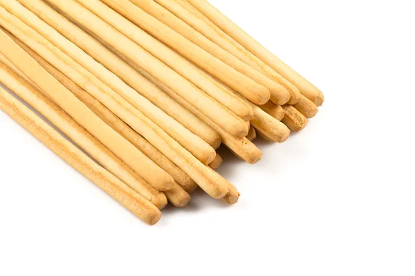 Bread Sticks no fundo branco — Fotografia de Stock