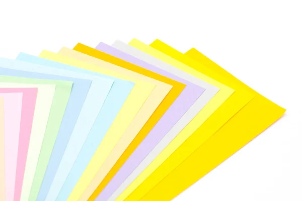 彩色卡片调色板 样品的颜色定义 油漆样品指南 彩色目录 — 图库照片