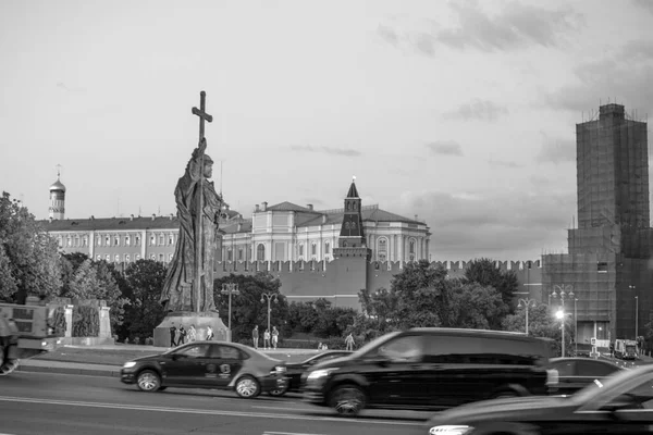 Moscow Rússia Julho 2021 Vista Kremlin Uma Das Principais Atrações — Fotografia de Stock