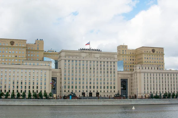 Moscou Russie Juillet 2021 Bâtiment Ministère Défense Fédération Russie Moscou — Photo