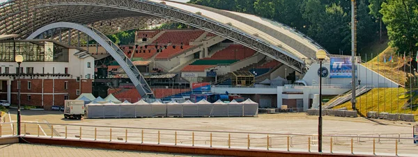 Witebsk Weißrussland Juli 2021 Sommeramphitheater Witebsk Weißrussland Amphitheater Ist Traditionelle — Stockfoto