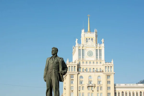 Moscú Rusia Julio 2021 Monumento Poeta Soviético Vladimir Mayakovsky Plaza —  Fotos de Stock
