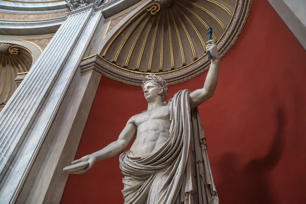 Музеї Ватикана скульптури — стокове фото