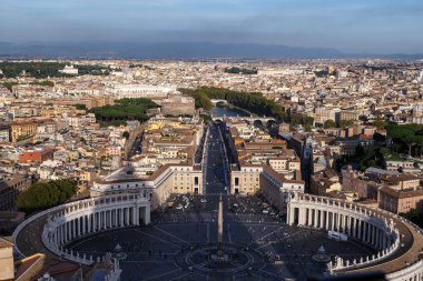 Vatikan Şehri Üstten Görünüm