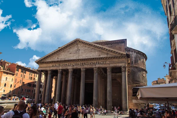 Vooraanzicht van Pantheon — Stockfoto