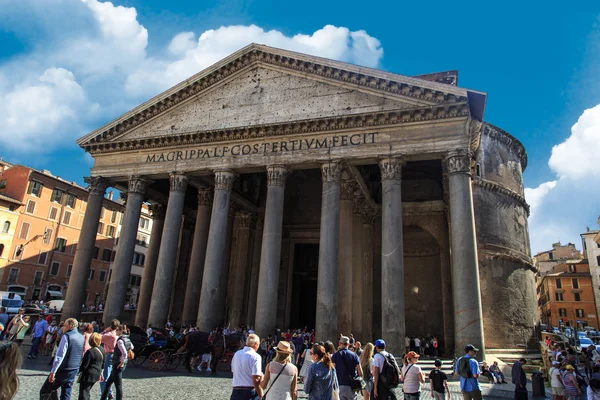 Vooraanzicht van Pantheon — Stockfoto