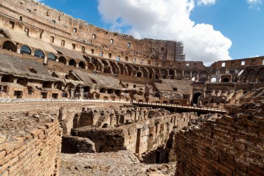 Colosseum görünümü içinde ayrıntılı