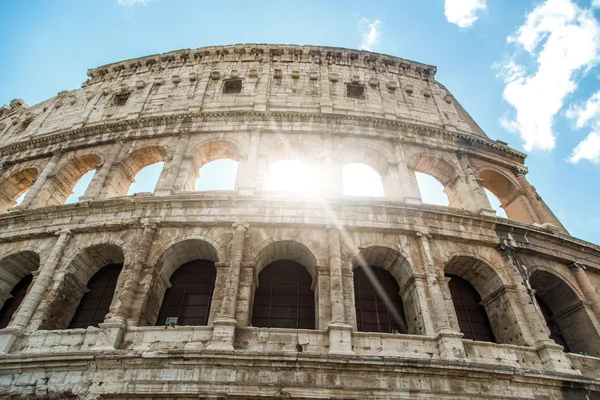 Vista inferior do Coliseu — Fotografia de Stock