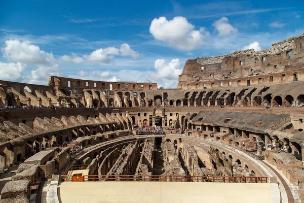 General Inside View of Colosseum Royalty Free Stock Images