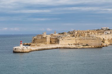 Malta deniz manzarası görünümü