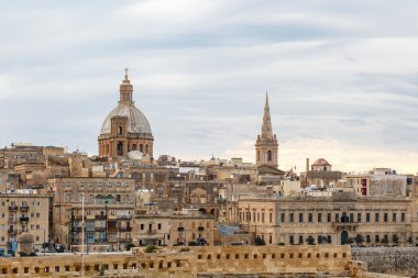 Valletta Cityscape görünümü