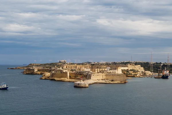 Malta Vista sul mare — Foto Stock