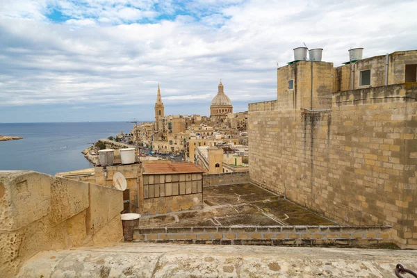 Podrobné Valletta View — Stock fotografie