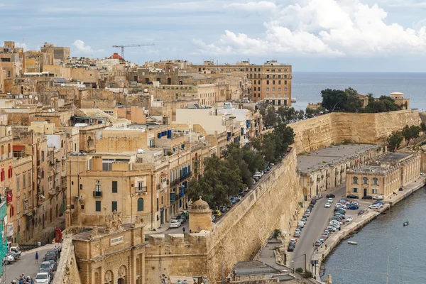 Malta Vista del paisaje marino — Foto de Stock