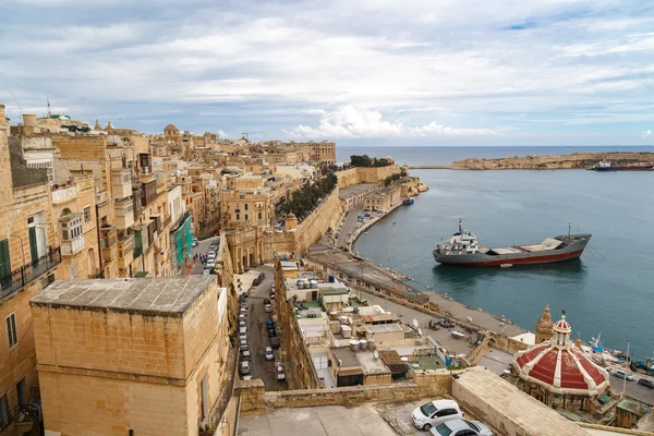 Malta Vista sul mare — Foto Stock