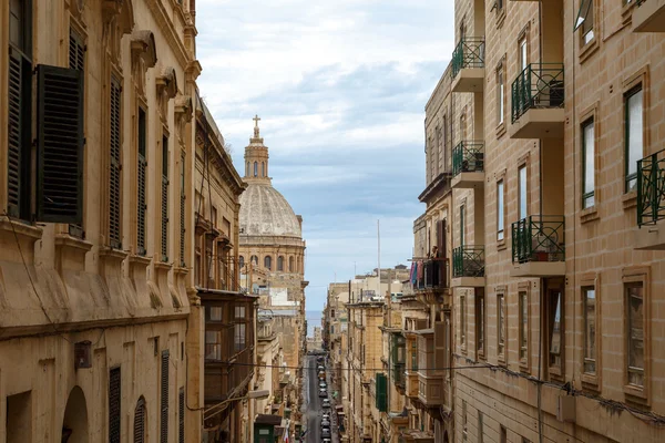 Detailed Valletta View — Stock Photo, Image