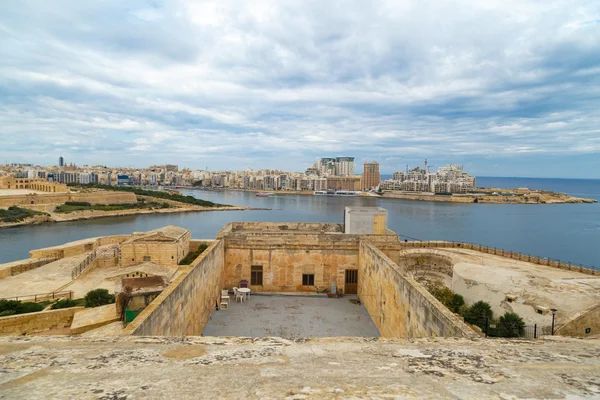 Vista detalhada de Valletta — Fotografia de Stock