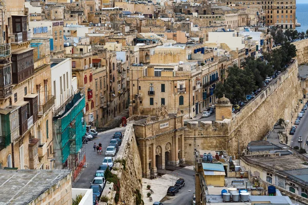 Vista detalhada de Valletta — Fotografia de Stock