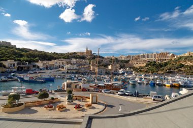 Gozo Adası görünümü