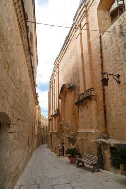 Mdina sokak görünümü