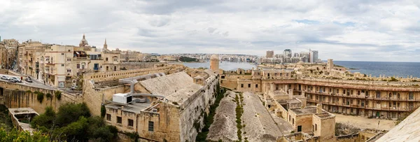 Vista geral de Valletta — Fotografia de Stock