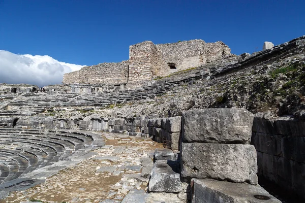 Vista do Anfiteatro de Mileto — Fotografia de Stock
