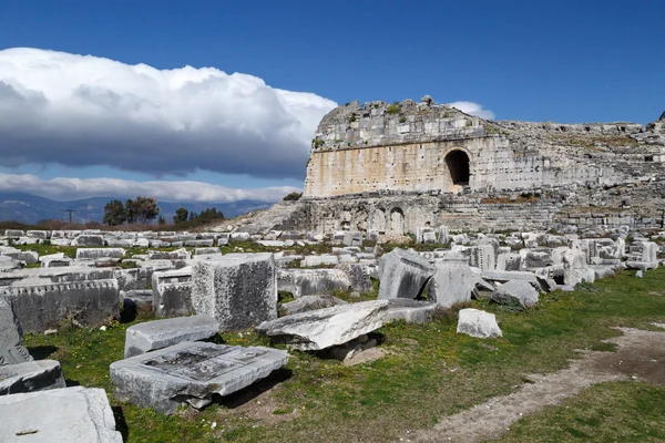 Miletus Vista antigua de la ciudad — Foto de Stock