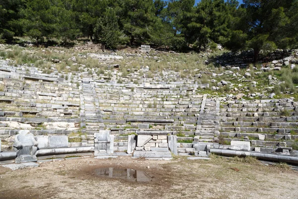 Priene oude stad — Stockfoto