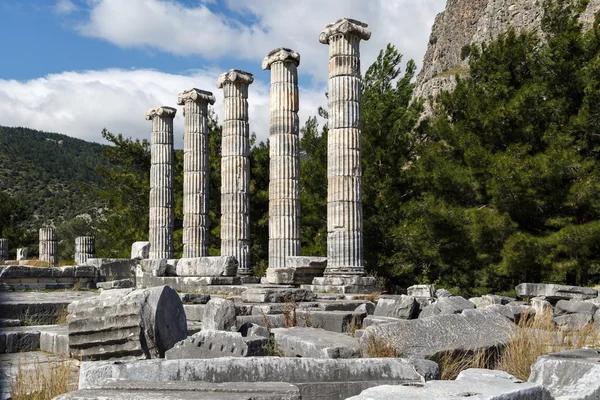 Priene oude stad — Stockfoto