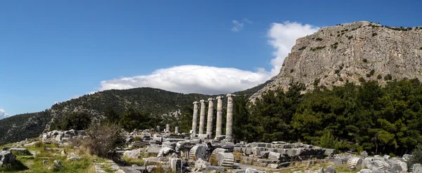 Priene Ruinas Vista — Foto de Stock