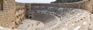 Aspendos amfitiyatro görünümü