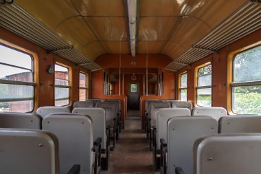 İçinde tren görünümü