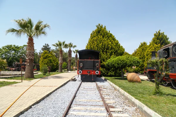 Locomotora histórica del tren —  Fotos de Stock