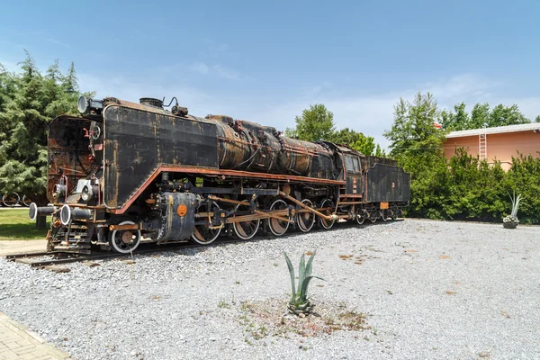 Stara lokomotywa pociągu — Zdjęcie stockowe