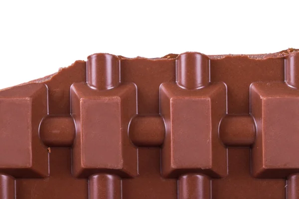 チョコレート ・ バーの部分 — ストック写真